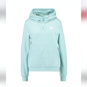 Nike Women’s Aqua Pullover Hoodie with Cowl Neck Sportswear Sz M $89